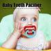 Funny Baby Pacifier - Safe & Easy Newborn Teeth Pacifier for Boys & Girls | Perfect for Baby Showers & Birthdays - Buy Online on GoSupps.com