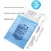 Boncare Stay On NO Auto-Off Hot Heating Pad for Cramps and Back Pain Relief - Small 12x15 Electric Lumbar Fomentation - Moist & Dry Heat - Washable Cover - Sky Blue - Buy Online on GoSupps.com