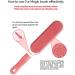 Fur Magic Pet Hair Remover Lint Brush - Self-Cleaning Base - Double-Sided Brush for Dog and Cat - Pink Limited Edition - Buy Online on GoSupps.com
