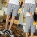 Men's Summer Cotton & Linen Shorts - Fashionable Comfortable & Stylish - Available in XXXXL & 4XL - Buy Online on GoSupps.com