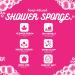 Boujee Girl Soap Infused Shower Sponge Lavender Rose Green Tea (Green Tea) - Buy Online on GoSupps.com