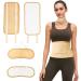 Buy Eupsiiu 2-Piece Reusable Castor Oil Pack Wrap Kit for Belly & Neck - Adjustable & Comfortable - Buy Online on GoSupps.com
