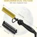 DAN Mini Electric Hot Comb for Wigs & Afro Hair - Anti-Scald Straightening Comb | Ceramic Dual Voltage Hot Comb Hair Straightener in Gold - Buy Online on GoSupps.com