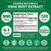 Zazzee OSHA Root Extract 500mg | 120 Vegan Capsules | Potent 4:1 Extract | Ligusticum Porteri | Non-GMO & All-Natural - Buy Online on GoSupps.com