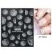 5D Ballet Girl Nail Art Stickers - Embossed Self-Adhesive Decals for Acrylic Nails - Charming DIY Decorations - 6 Sheets Set - Buy Online on GoSupps.com