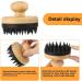 Scalp Massage Device & Hairbrush - Ultimate Shower Brush & Scalp Scrubber for Men Women Children & Pets | Enhance Relaxation & Hair Care - Buy Online on GoSupps.com