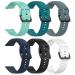 Watch Bands for Veryfitpro ID205L,ID205,ID205G,ID205S/Willful ID205L SW020 SW023 Smart Watch Replacement Band for Women&Men(6Pack) LargeSize/6Pack