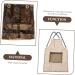 FRCOLOR Work Dress Coveralls for Men Mens Overalls Work Jackets for Men Barber Aprons for Men Kitchen Apron Hairstylist Apron Aprons with Pocket Salon Apron Man Tpu Hair Dye Accessories - Buy Online on GoSupps.com