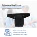 Adjustable Ostomy Bag Cover with Water-Resistant Closure - Washable Black Pouch Holder for Ileostomy and Urostomy - Men and Women - Buy Online on GoSupps.com