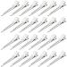 60 Pcs 1.8 Hairdressing Prong Curl Clips Styling Clips Curl Clips for Hair Salon  Barber for Hair Styling  Hair Coloring
