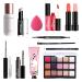 All-in-One Makeup Gift Set | Complete Makeup Kit for Women with Bag Lip Gloss Lipstick Concealer Blush Foundation Eyeshadow Palette - Perfect Gift - Buy Online on GoSupps.com