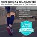 Vive Compression Calf Sleeves - Footless Running / Cycling Socks for Diabetics, Arthritis, Shin Splints - Medium Size (1 Pair) - Buy Online on GoSupps.com