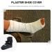 Gleavi Winter Foot Cast Sock - Plantar Fasciitis Relief, Walking Boot Shoe - Black, Large - Buy Online on GoSupps.com