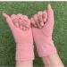 Donfri 1 Pairs Arthritis Gloves Fingerless for Women and Men - Pink  - 1 Pair - M - Buy Online on GoSupps.com