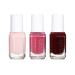 essie Holiday Mini Nail Color Gift Set - Mrs. Always Right, Mademoiselle, Bordeaux - 3 Piece Set - Buy Online on GoSupps.com