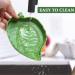Reptile Leaf Food Water Bowl Green Tortoise Water Dish Food Feeding Plate Turtle Terrarium Accessories Outside for Lizards Hamsters Snakes Pet Aquarium Ornament (Large & Small) - Buy Online on GoSupps.com