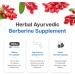 Just Glow Berberine 500mg 120 Capsules - Potency 100% Guaranteed - 3rd Party Tested - Equivalent to Berberine HCl 553mg per Capsule - Supplement Supports Healthy Blood Glucose Levels - Made in Canada (2 Months Supply / 1 Bottle) - Buy Online on GoSupps.com