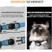 Reflective GPS Cat Neck Band with Apple Airtag Holder - Adjustable Safety Tracker for Cats & Small Dogs (Blue) - Buy Online on GoSupps.com