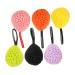 FRCOLOR 6pcs Bath Ball Scrubber Shower Supplies Non Latex Child Sponge Cleaning Brush