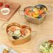 Pan Heart-Shaped Stainless Steel Saucepan Kitchen Frying Pan Soup Ramen Seafood Cooking Pots Household Kitchenware Utensils - Buy Online on GoSupps.com