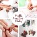 NeliNail 100 Pcs Orange Wooden Cuticle Pusher Sticks - Double-end Cuticle Remover & Manicure Pedicure Tools - Buy Online on GoSupps.com