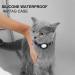 Adjustable Airtag Cat Neck Band with Bell | Silicone Protective Cover & Breakaway Safety Buckle | Black | Compatible with Apple Airtag - Buy Online on GoSupps.com
