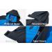 Men's Hooded Windproof Water Resistant Rain Jacket - Royal Blue Small | MAGCOMSEN - Buy Online on GoSupps.com
