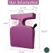 Easy Spa Massage Table Breast Pillow | Bust Sizes AA-C | Comfort Bolster Wedge Prone Pillow in Purple - Buy Online on GoSupps.com