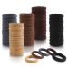 Bessrung 50 PCS Hair Ties  Seamless Hair Ties  Large Elastic Hair Bands for Thick Thin Hair  Ponytail Holders for Women  No Damage Stretchy Hair Ties  Strong Hold Hair Scrunchiess for Girls  Soft Hair Rubber Bands for Bi...