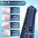 Oral Shower Wireless - 4 Modes & 8 Steps 7 Nozzles 300ml Tank for Interdental & Tooth Cleaning (Blue) - Best International Shipping - Buy Online on GoSupps.com