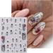 JMEOWIO 6 Sheets 3D Embossed Spring Flower Nail Art Stickers Decals Self-Adhesive 5D Colorful Summer Floral Nail Supplies Nail Art Design Decoration Accessories - Buy Online on GoSupps.com