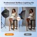 UBeesize Softbox Photography Lighting Kit - Professional 30x30 Hexagon Softbox with 2pcs 40W Daylight Bulbs for Portraits, Advertising, and Video Recording - Buy Online on GoSupps.com