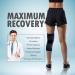 Professional Knee Brace Compression Sleeve for Men & Women - Medical Grade Support for Running, Arthritis, Meniscus Tear - Sports Injury Recovery - N2/Light Black M - Buy Online on GoSupps.com