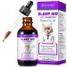 Cat Calming Supplement - Cat Sedative for Grooming Melatonin Liquid for Stress Relief & Sleep Aid Promotes Rest & Relaxation 2.02fl oz