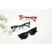 Shop Eyekeper Women's Vintage Cat Eye Reading Glasses - 3 Pairs (Black/Red/Gray 3.00) | Stylish Sun Readers for International Shipping - Buy Online on GoSupps.com