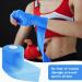 30 Yards Athletic Pre Wrap Tape - 2.76" Blue Foam Underwrap for Sports Non-Adhesive Ideal for Wrists Ankles Hair - International Shipping Available - Buy Online on GoSupps.com
