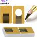 Nail Art Extension Guide Forms Sticker - 100 Pieces Pack - Self-adhesive Sculpting Tips for Acrylic UV Gel Nails - Buy Online on GoSupps.com
