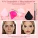 Hebterrka 8 Pieces Triangular Powder Puffs Face Makeup Setting Powder Puff Soft Makeup Powder Puff for Face Eyes Nose Body - Buy Online on GoSupps.com