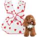 Shenrongtong Puppy Dresses for Small Dogs | Cute Strawberry Print Dog & Cat Clothing | Stylish Litter Clothes for Girls - Buy Online on GoSupps.com