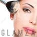 Glamza Black and Rose Gold Fan Highlight Brush Face Body Contour Blending Contouring - Buy Online on GoSupps.com
