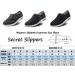 Women's Arch Support Diabetic Walking Shoes - Adjustable Closure, Extra Wide Width, Orthopedic Sneakers for Bunions, Pain Relief (Black, Size 9 Wide) - Buy Online on GoSupps.com