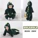 Doladola Unisex Kid's&Toddler's Dark Green Shark Flannel Hooded Rompers Jumpsuit 12-18 Months - Buy Online on GoSupps.com