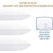 Buy Sleep Moon Fairytale Aloe Vera Pillow 40x80 cm - Allergy-Friendly Soft Cotton Washable - Made in Germany - Buy Online on GoSupps.com