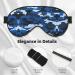 Buy Blue Camo Eye Mask - Soft Adjustable Comfortable Sleep Mask for Men & Women - International Shipping Available - Buy Online on GoSupps.com
