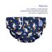 Bambino Mio Reusable Swimming Diaper for Babies & Toddlers - Whale Print Size M (6-12 Months) - Eco-Friendly & Comfortable - Buy Online on GoSupps.com