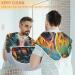 Colorful Hedgehog Beard Bib Apron | Beard Hair Catcher for Men | Perfect Father's Day & Christmas Gift for Dad & Husband - Buy Online on GoSupps.com