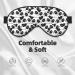 Panda Bear Sleep Mask | Double-Sided Eye Mask | Soft Adjustable Sleeping Eye Covers | Perfect Shading & Eye Edema Reduction | International Shipping Available - Buy Online on GoSupps.com