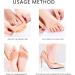 SooGree Metatarsal Pads - 7 Pairs Ball of Foot Cushions for Mortons Neuroma Relief - Reusable, Breathable Gel Forefoot Pads for Men and Women - Ideal for Dance, Running, Work - 3 White + 4 Flesh - Buy Online on GoSupps.com