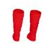 STEVEN Girl Cotton Calf Leg Warmers Rollable Warm and Comfortable Calves Undersuits for Kids Ribbed Fancy Stylish Perfect for Young Dancers Red