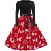 Hanxiulin 3D Printed Christmas Sweater Dress - Stylish Holiday Mini Dress & Hoodie for Women - Buy Online on GoSupps.com